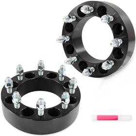 12547448 Everpartstorecs 2pcs 14x1.5 Wheel Spacers 2 Inch For Chevrolet Silverado 2500 Hd C/k 3500 8x6.5