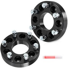 12936143 Everpartstorecs 2pcs 6x5 1.25 Inch Wheel Adapters For 2002-2009 Chevy Trailblazer Gmc Envoy To 6x5.5