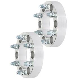 12936155 Everpartstorecs 2x 6x5.5 1.5 Inch Wheel Adapters To 6x135 For Cadillac Escalade 99-25 Ram 1500 19-25