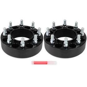 12962236 Everpartstorecs 2 Pcs 8x6.5 Inch Hub Centric Wheel Spacers For 2001-2010 Chevy Silverado 2500 Hd
