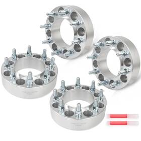 13499438 Everpartstorecs 4 Pcs Hub Centric Wheel Spacers 8x6.5 For Ram 2500 3500 2013-2024 2 Inch 14x1.5