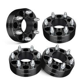 Os06057bk Evil Energy 4 Espaciadores De Rines 2 Pulgadas 6x135 Mm Para Ford F150 Expedition 2004-2014