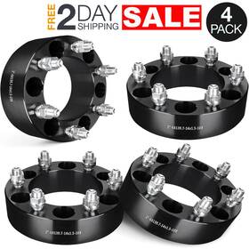 Evil Energy Os06062s4bk 4 Espaciadores De Rines 2 Pulgadas 6 Birlos Para Chevy 1999-2022 Silverado 1500