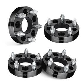 Evil Energy Os06214bk 5x4.5 To 5x5 Wheel Adapters 1.25 Inch Compatible With Ford Mustang 19942014