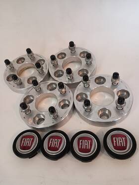 4098-4100b-10-4 Ezaccessory 4 Wheel Adapters 4x98 To 4x100 Spacers 1 Inch Thick Used With Center Caps