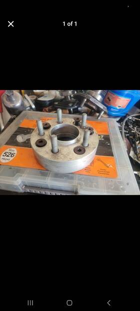 4450-5450t-175-4 Ezaccessory 4 Wheel Adapters Lug 4.5 To 5 Spacers 4x4.5 5x4.5 Thickness 1.75 Inch