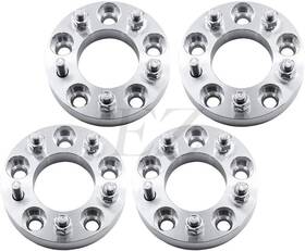5135-5500u-10 Ezaccessory 4 Billet Wheel Adapters 5x135 To 5x5 5x127 1 Inch Thick