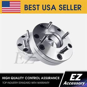 5450-4450z-20 Ezaccessory Used 2 Wheel Adapters 5 Lug 4.5 To 4 Spacers 5x4.5/4x4.5 1.75 Inch Thick