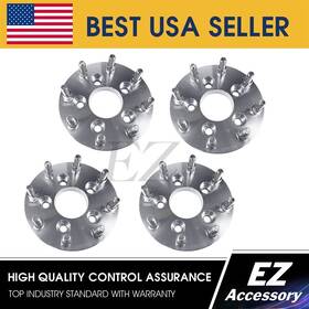 5475-8170vs-10 Ezaccessory 4 Wheel Adapters 5x4.75 To 8x170 1 Inch 14x1.5 Super Duty Wheels On Corvette