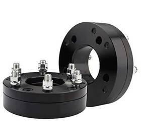 5500-6550a-20 Ezaccessory 2 Wheel Adapters 5 Lug To 6 5.5 Spacers 5x5/6x5.5 Inch Chevy Gmc Jeep