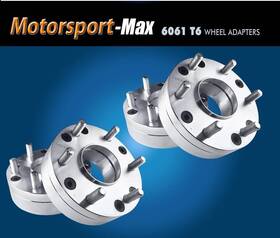 5550-6135hbn-20 Ezaccessory 4 Hub Centric Wheel Adapters 5x5.5 To 6x135 6 Lug Ford F150 On Dodge Ram 1500