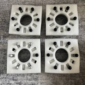 5550-6550hbf-20-4 Ezaccessory 4 Hub Centric Wheel Adapters 5x5.5 To 6x5.5 6 Lug Chevy Rims On Dodge Ram 1500