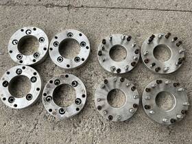 5550-8650l Ezaccessory 4 Wheel Adapters 5x5.5 To 8x6.5 Spacers For Dodge 2500 Rims On Ram 1500