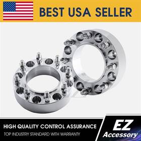 8170-8170hy-20 Ezaccessory Used 2 Wheel Adapters 8x170 Hubcentric Rear Hub 14x2 Studs 1999-2002