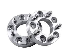 Ezaccessory 849277027286 2 Billet Wheel Adapters 5x4.75 To 5x5 5x120.7 5x127 Thickness Inch