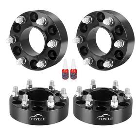 Flycle 778836658336 6x5.5 Hubcentric Wheel Spacers 1.5 Inch 6 Lug 6x139.7mm For Silverado Sierra