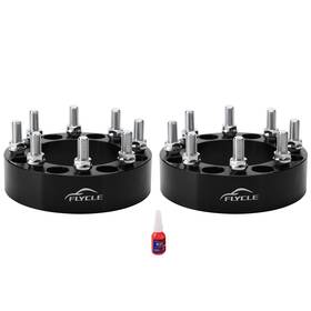 Fy-25179 Flycle 2pcs 8x6.5 8 Lugs Wheel Spacers 3 Adapters For Dodge Ram 2500 3500 Dually Hd Fy-25179 Flycle 2pcs 8x6.5 8 Lugs Wheel Spacers 3 Adapters For Dodge Ram 2500 3500 Dually Hd
