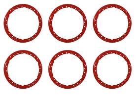 M-1021k-blr Ford Performance Bead Lock Trim Kit Red M-1021k-blr Ford Performance Bead Lock Trim Kit Red