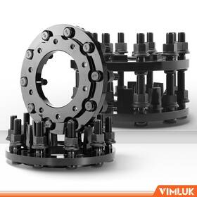 Vk-1010 Ford 10x 225mm To Semi 10 X 285.75 Mm Hub Centric Wheel Adapters Ford&ram F-450 F550
