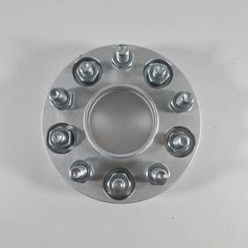 514167115b-fba Forged Ion 5x114.3 Wheel Spacer - 15mm 150 Cnc Machined Aluminum Silver Finish 2