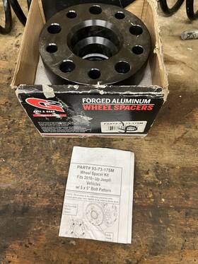 93-73-175m G2 Axle And Gear Forged Aluminum Wheel Spacers 5x5 Bolt Pattern #93-73-175m Pair 93-73-175m G2 Axle And Gear Forged Aluminum Wheel Spacers 5x5 Bolt Pattern #93-73-175m Pair
