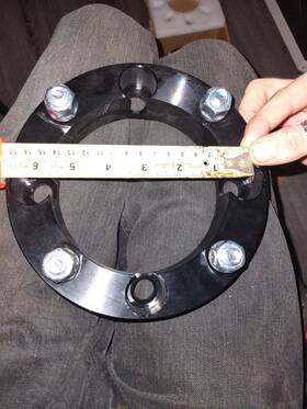 Ga Supply 4x156-131-1215-1. 4way Aluminum Wheel Spacers