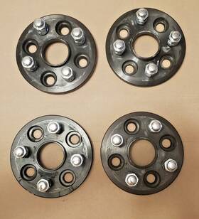 Ws-4100451-20 Garage Line 15mm And 20mm 4x100 Wheel Spacers