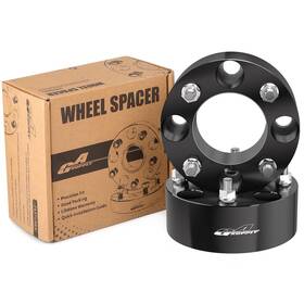 Gasupply Ga-50-4110-12125b-2 Atv Wheel Spacers 4x110 2 Inch 50mm Black Adapters Compatible With Cfmoto Yamaha