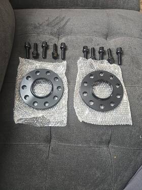 Gen2 Gwsbn72610ln Gbctb4017 174 Wheel Spacers 2 And Bolts 10mm For Bmw - 5x120 72.56mm