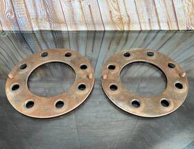 472536 General Motors 1984-2000 Chevrolet Dually Wheel Lock Ring 8 X 6.5 Inch Pattern Lug Nut Clamp Plates