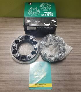 Gmc Wsp65518b0-2-yc 2 New Yht Auto Wheel Spacer Set 6 Lug Inch Thick 6x5.5 Truck Suv - Free Shipping