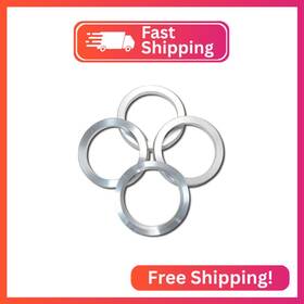 Goldensunny 571-726 57.1 To 72.6 Hub Rings Aluminum Hubcentric For Audi A3 A4 Q3