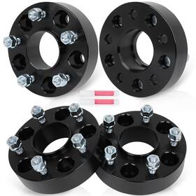13446620 Goodypartsparts 4x 1.5 Inch 5x4.75 Wheel Spacers 12x1.5 Fits Chevy Gmc Cadillac 5 Lug 70.5mm