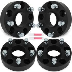 13446669 Goodypartsparts 4x 1.5 Inch 5x5 Wheel Spacers 14x1.5 For Jeep Wrangler Grand Cherokee 5 Lug 71.5mm