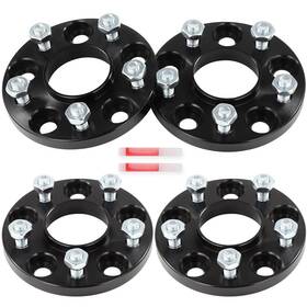 13447678 Goodypartsparts 4pc 15mm 5x4.5 Wheel Spacers 12x1.5 Fits Hyundai Mazda Mitsubishi Genesis Kia