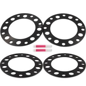 13449407 Goodypartsparts 4x 1/4 Inch Wheel Spacers 8x165.1 8x170 8x180 For Ford Chevrolet Gmc Dodge Ram 8 Lug