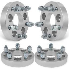 13449454 Goodypartsparts 4x 1 Inch 5x100 To 5x114.3 Wheel Adapters 12x1.5 For Toyota Dodge Chrysler Chevrolet