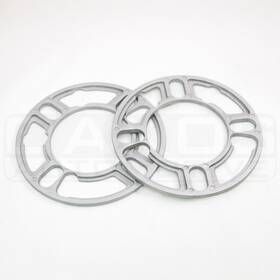 Gorilla 012619101542 Wheel Spacers 5x100 Bolt Pattern 5mm Thick Pair Sp605 X2