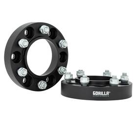 Gor93-38-125 Gorilla Automotive Products Open Box Wheel Spacer 6x5.5 / 1.25 In Pair