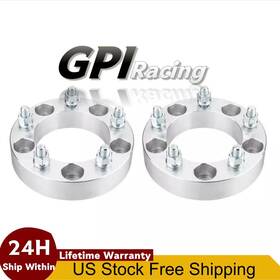 5550-5550b3-108 Gpi Racing 2 Wheel Spacers - 5x5.5 5x139.7 To Adapters 1.5 Inch Thick 1/2-20 Studs