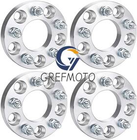Grefmoto 5x135 5x139.7 1.5 4pc To 5x5.5 Wheel Adapters Inch Hub Fits Ford F150