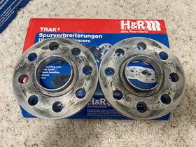 30245616 H&r Wheel Spacers Drs Trak 15mm Pcd 4x100mm Hub 56.1mm Honda Pair
