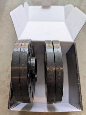 B30957160 H&r Track Wheel Spacer And Bolt Kit 14/15mm Taycan - 4 Spacers 20 Bolts