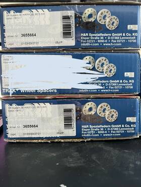 Hr-3655664 H&r Dr Wheel Spacers - 18mm / 5x112 14x1.25 Bore 66.5
