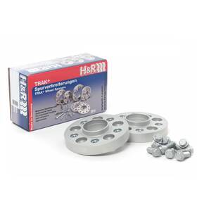 Hr-5055664sw H&r Dra Wheel Spacers - 25mm / 5x112 14x1.25 Bore 66.5
