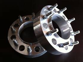 25896342 Heavydutyparts 2 Fit Front/rear Chevy 8x6.5 To 8x180 Gmc 2500 Hub Centric Wheel Adapters Inch