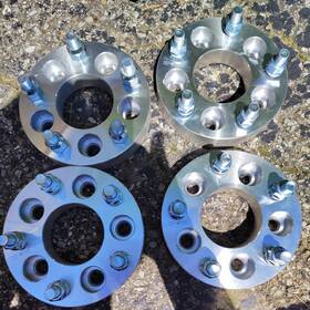 227-wp002 Hex 2 Qty Inch 5x4.75 Hubcentric Wheel Spacers For Chevy Camaro S10