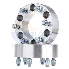9951055 Higher For Nissan Xterra Frontier 2x 2 Inch 50mm 6x5.5 Wheel Spacers 12x1.25 Lug Bolts