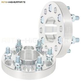 9951088 Higher 2x 1 Inch 6x4.5 6x114.3mm Wheel Spacers 12x1.25 Fits Nissan Pathfinder 2005-2014