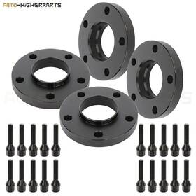 9951627 Higher For Bmw 525i 1996-2003 4x 20mm Thick 5x120 12x1.5 Studs Wheel Spacers Hubcentric